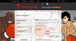 Desktop Screenshot of kobox.org